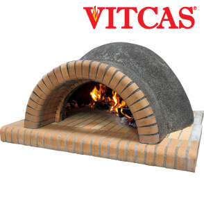 Duży Szamotowy piec chlebowy i do pizzy VITCAS - L